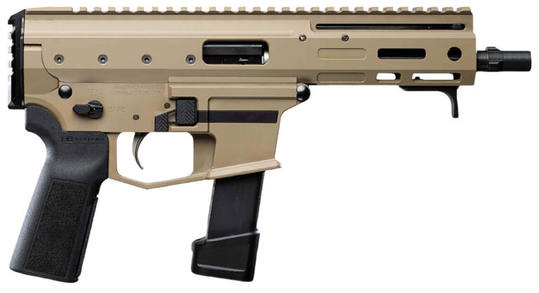 Angstadt Arms AAMDP29PF6 MDP-9 9mm Luger 27+1 6″ Black Melonite Threaded Barrel, Flat Dark Earth Cerakote Receiver, Black Polymer Grip Angstadt Arms AAMDP29PF6 MDP-9 9mm Luger 27+1 6″ Black Melonite Threaded Barrel, Flat Dark Earth Cerakote Receiver, Black Polymer Grip