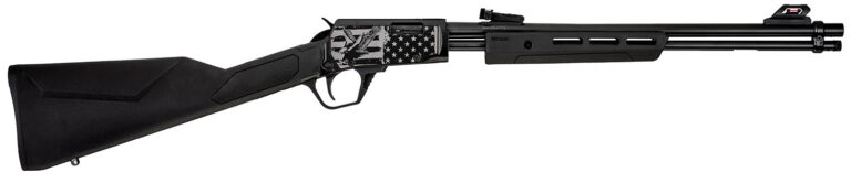 Rossi RP22181SYEN18 RP22 22 LR 15+1 18″ Black Polished Alloy Steel Barrel, Black w/Engraved Eagle & US Flag Aluminum Receiver, Black Synthetic Fixed Stock Rossi RP22181SYEN18 RP22 22 LR 15+1 18″ Black Polished Alloy Steel Barrel, Black w/Engraved Eagle & US Flag Aluminum Receiver, Black Synthetic Fixed Stock