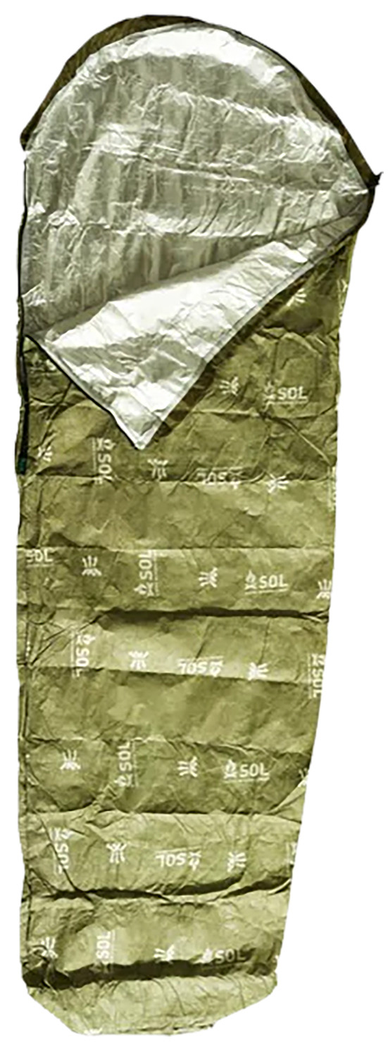 Adventure Medical Kits 01401236 SOL Bivvy Warmth Waterproof Green Adventure Medical Kits 01401236 SOL Bivvy Warmth Waterproof Green