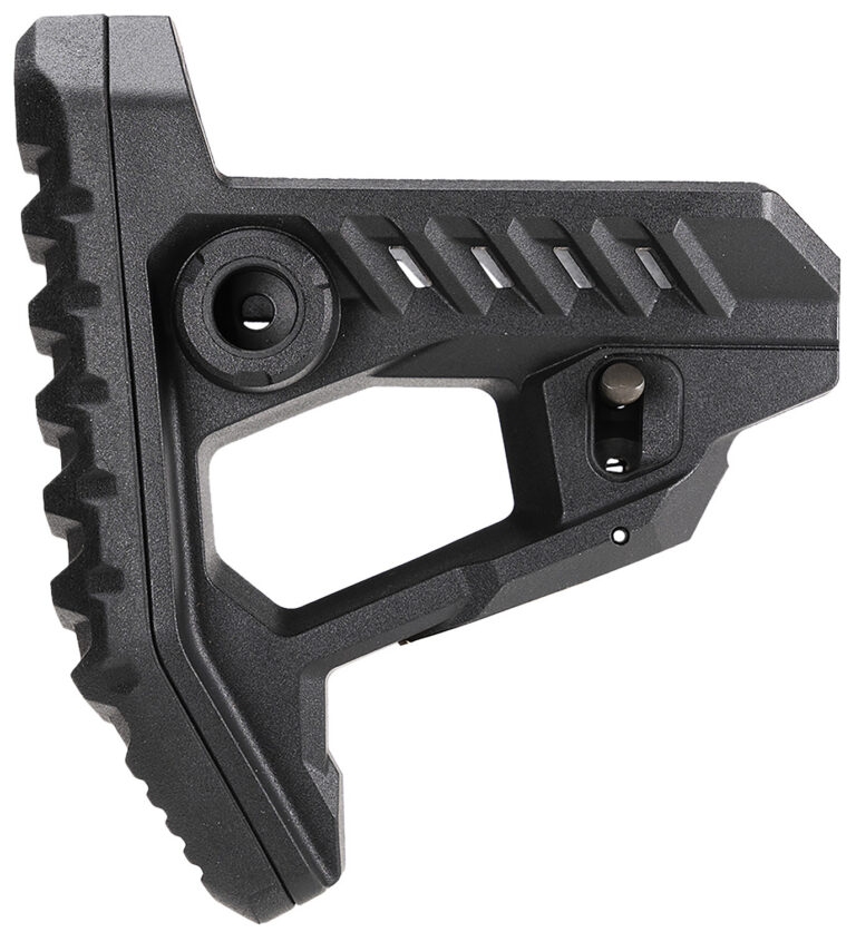 Strike Industries STRIKEPOLYPITBK Pit Stock  Black Polymer 3.87″ OAL