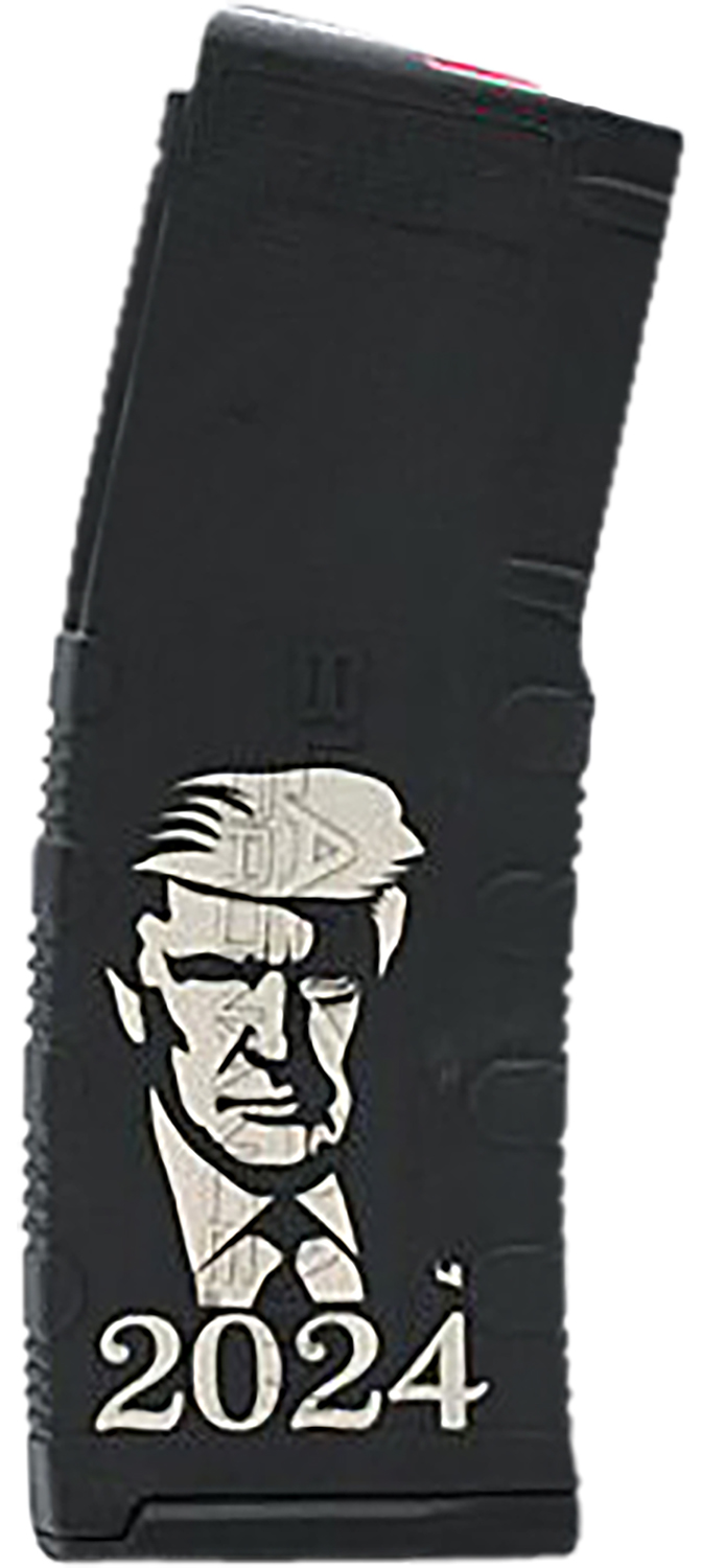 Black Rain Ordnance  Magazine  30rd 223 Rem/ 5.56 NATO Trump 2024 Engraving Fits AR-15 Black Polymer