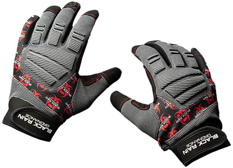 Black Rain Ordnance TACTGLOVEGRY/BLK/RD Tactical Gloves Black/Gray/Red Medium Velcro Black Rain Ordnance TACTGLOVEGRY/BLK/RD Tactical Gloves Black/Gray/Red Medium Velcro