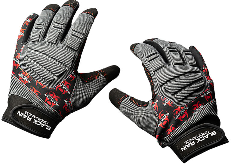 Black Rain Ordnance TACTGLOVEGRY/BLK/RDL Tactical Gloves Black/Gray/Red Large Velcro Black Rain Ordnance TACTGLOVEGRY/BLK/RDL Tactical Gloves Black/Gray/Red Large Velcro