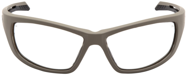 Pyramex VGST1310T Howitzer Glasses Clear Lens Anti-Fog Tan Frame