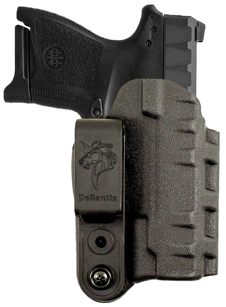 DeSantis Gunhide 137KJ1ZZ0 Slim-Tuk IWB Black Kydex Belt Clip Fits Rost Martin RMIC Ambidextrous DeSantis Gunhide 137KJ1ZZ0 Slim-Tuk IWB Black Kydex Belt Clip Fits Rost Martin RMIC Ambidextrous