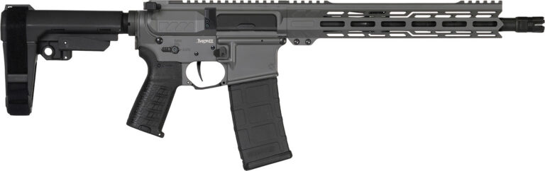 CMMG 30AB20FTNG Banshee MK4 300 Blackout 30+1 12.50″ Black Nitride Medium Taper Threaded Barrel, EML 7″ M-LOK Handguards, Tungsten Cerakote Aluminum Picatinny Rail Receiver, CMMG Zeroed Grips