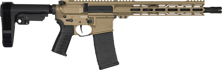 CMMG 30AB20FCT Banshee MK4 300 Blackout 30+1 12.50″ Black Nitride Medium Taper Threaded Barrel, EML 7″ M-LOK Handguards, Coyote Tan Cerakote Aluminum Picatinny Rail Receiver, CMMG Zeroed Grips