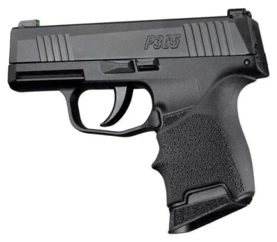 HOGUE SOFT RUBBER HANDALL BEAVERTAIL GRIP SLEEVE SIG SAUER P365 BLACK