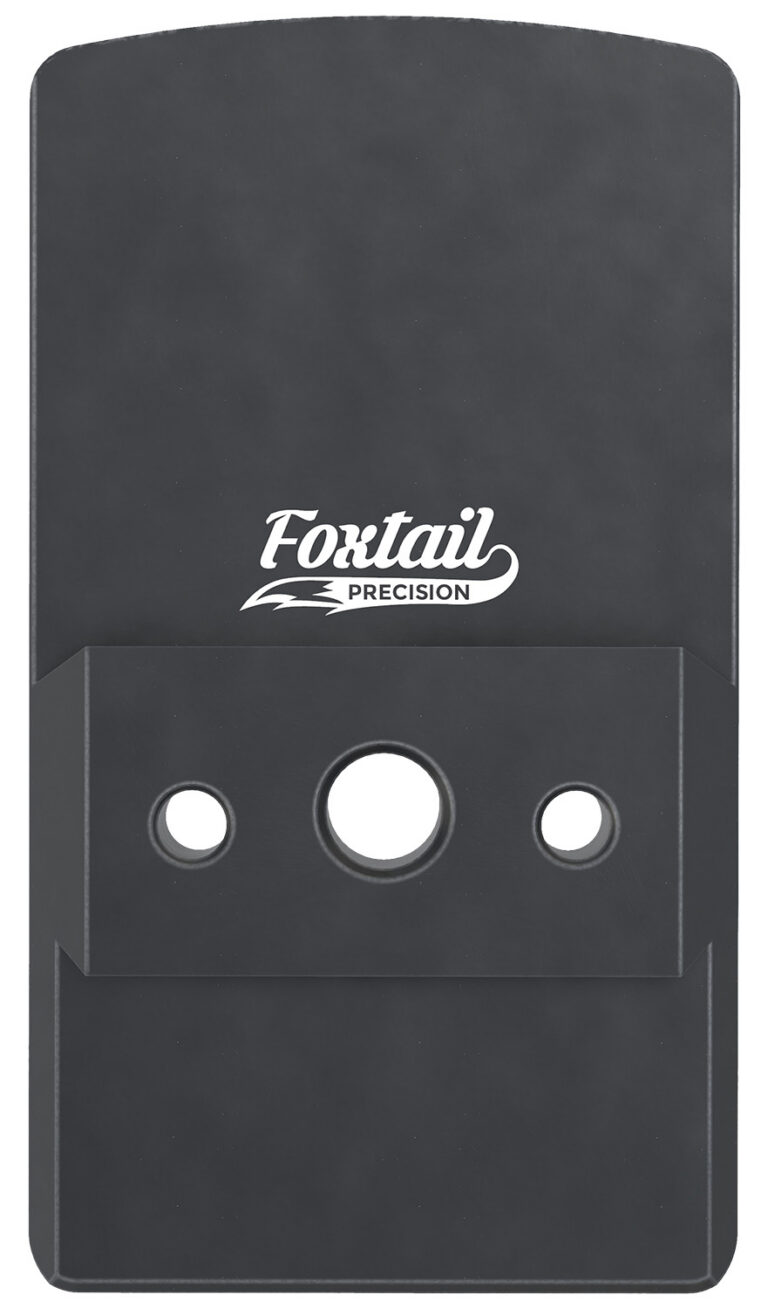 Foxtail Precision 100016 Rear Sight Dovetail Optic Adapter Plate for S&W M&P/M&P 2.0  Black Anodized Smith & Wesson M&P 2.0/C.O.R.E