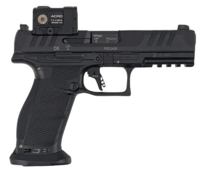 WALTHER PDP FS PROFESSIONAL ACRO 9MM 4.5″ BLK 3-18RDS FLARED MAGWELL