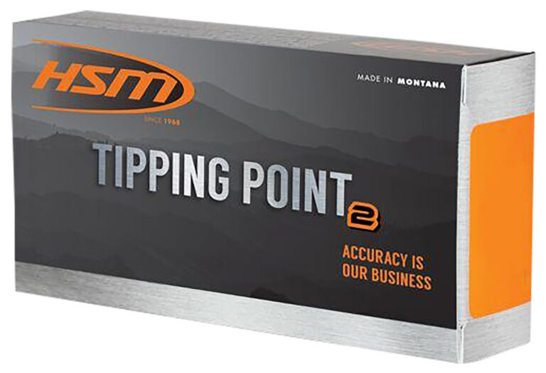 HSM Tipping Point 2 Super Shock Tip 6.5×55 Swedish 140 gr Hornady SST 20 Per Box/ 25 Case HSM Tipping Point 2 Super Shock Tip 6.5×55 Swedish 140 gr Hornady SST 20 Per Box/ 25 Case