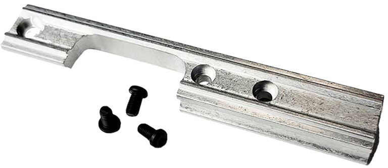 Crickett KSA031ALSS Scope Mount Kit 3/8″  Silver