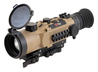 InfiRay Outdoor HYL50W RICO Hybird Thermal Black/Flat Dark Earth 3x 50mm Multi- 1 BDC/1 DIY/7 Static Reticle 8x Zoom 384×288, 12 Microns, 90 Hz Resolution