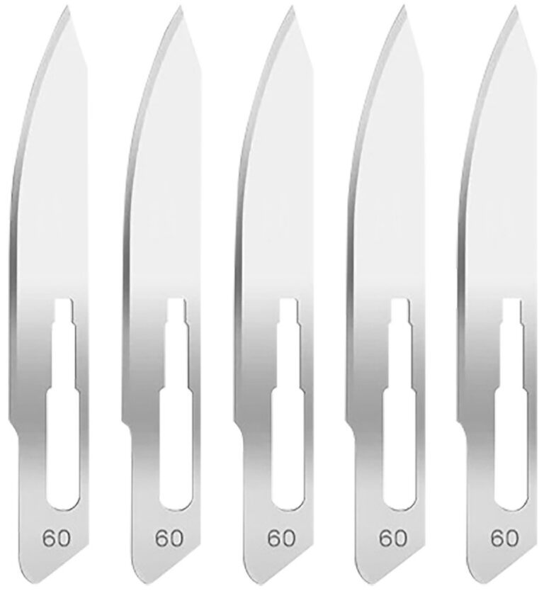 Hogue 35886 Expel Replacement Blades High Carbon Steel Blade #60 5 Blades Hogue 35886 Expel Replacement Blades High Carbon Steel Blade #60 5 Blades