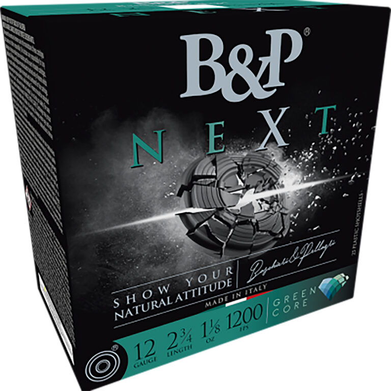 B&p Ammunition 12B18NX8 Next 12Gauge 2.75″ 1 1/8oz 8Shot 25 Per Box/10 Case B&p Ammunition 12B18NX8 Next 12Gauge 2.75″ 1 1/8oz 8Shot 25 Per Box/10 Case