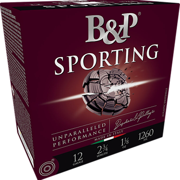 B&p Ammunition 12B1SCF8 Sporting Clay 12Gauge 2.75″ 1oz 8Shot 25 Per Box/10 Case B&p Ammunition 12B1SCF8 Sporting Clay 12Gauge 2.75″ 1oz 8Shot 25 Per Box/10 Case