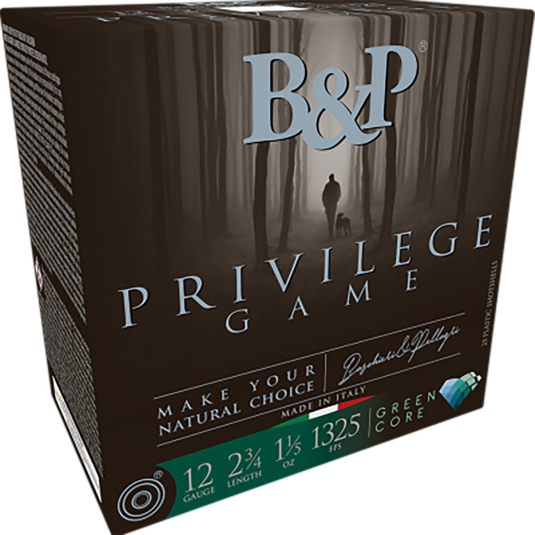 B&p Ammunition 12B15PG6 Privilege Game  12Gauge 2.75″ 1 1/5oz 6Shot 25 Per Box/10 Case