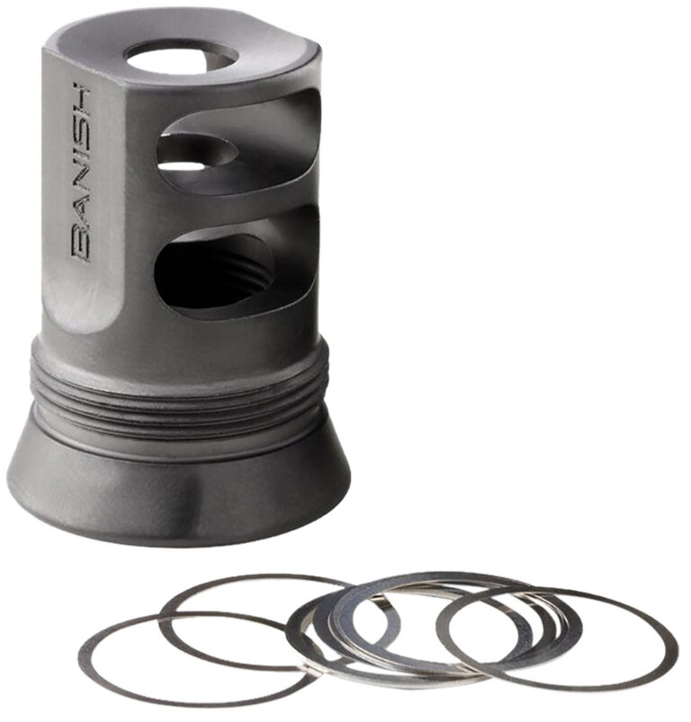BANISH 4581 MUZZLE BRAKE 30GOLD 5/8X24