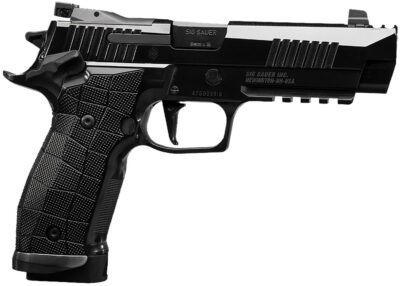 P226-XFIVE Reserve 9mm 4.4″ OR Black  (3)20-rd
