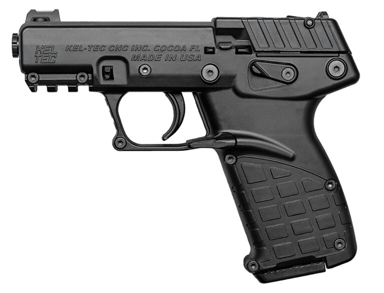 Kel-Tec P17BBLK10 P17 Compact Frame 22 LR 10+1 3.80″ Black Steel Barrel, Black Serrated Slide, Black Polymer Frame w/Picatinny Rail, Textured Grip, Ambidextrous Kel-Tec P17BBLK10 P17 Compact Frame 22 LR 10+1 3.80″ Black Steel Barrel, Black Serrated Slide, Black Polymer Frame w/Picatinny Rail, Textured Grip, Ambidextrous