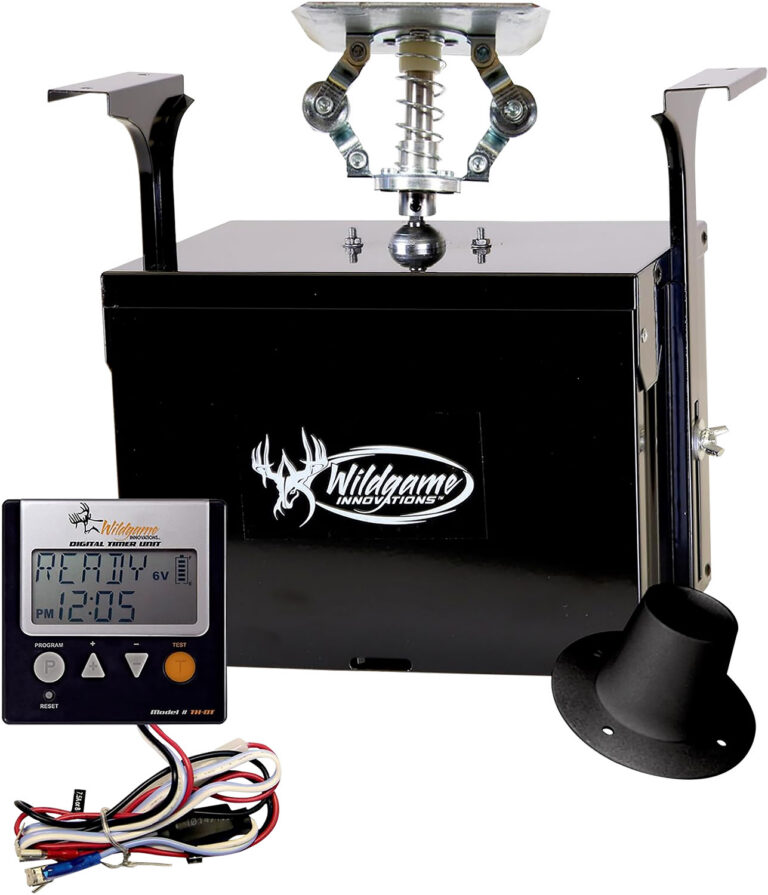 Wildgame Innovations WGIPU0030 Evolution Digital Feeder Kit 6 Programs 1-30 Seconds Duration Black Wildgame Innovations WGIPU0030 Evolution Digital Feeder Kit 6 Programs 1-30 Seconds Duration Black