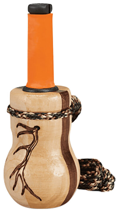 Wayne Carlton’s Calls HSWCC70167 Lil’ Heifer Cow Call Calf/Cow Sounds Walnut/Maple Wood Barrel