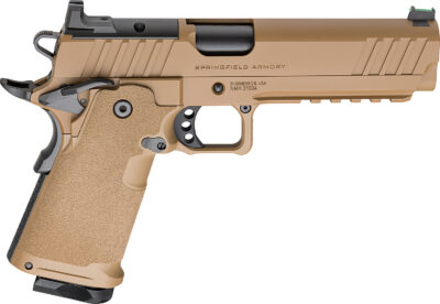 dSPRINGFIELD ARMORY 1911 DS PRODIGY COYOTE BROWN 9MM 5″ 2-10RD MAGS