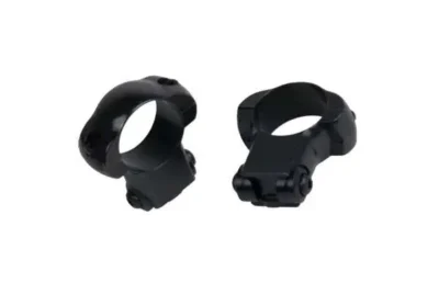 Weaver Grand Slam Rimfire Steel Rings Matte Black 1″ .22 Style Medium Clamshell Pack