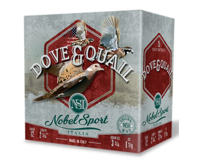 NSI Dove & Quail 12 gauge 2 3/4″ 1 1/8 Oz #6 Shot 1255fps 25RD
