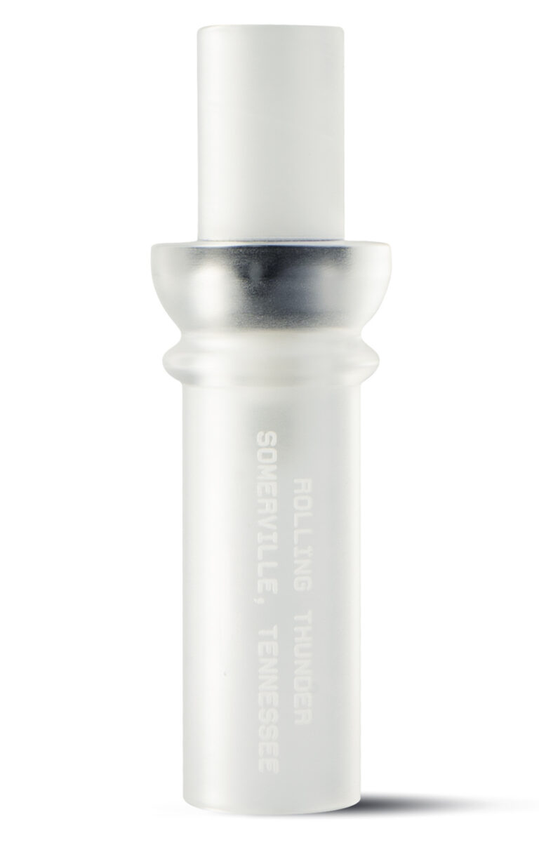 Rolling Thunder Game Call DC212CF Two Stroke Double Reed Cutdown Attracts Ducks Frost Acrylic Rolling Thunder Game Call DC212CF Two Stroke Double Reed Cutdown Attracts Ducks Frost Acrylic