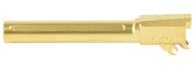 True Precision Inc TPP365FBXG Sig  9mm Luger 4.30″ Gold TiN Stainless Steel, Fits Sig P365 Fuse
