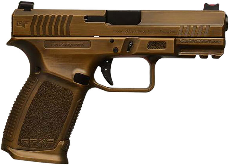 Gforce Arms GFRPX3C9BNZ Exodus 9mm Luger 15+1 4.02″ Black Steel Barrel, Bronze Cerakote Serrated Steel Slide, Bronze Cerakote Polymer Frame w/Accessory Rail, Textured Grip Gforce Arms GFRPX3C9BNZ Exodus 9mm Luger 15+1 4.02″ Black Steel Barrel, Bronze Cerakote Serrated Steel Slide, Bronze Cerakote Polymer Frame w/Accessory Rail, Textured Grip