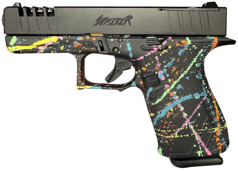 Great Lakes Firearms GL19SBLK Striker 9mm 15+1 4″ Front/Rear Serrations Cerakote Splatter Black Great Lakes Firearms GL19SBLK Striker 9mm 15+1 4″ Front/Rear Serrations Cerakote Splatter Black