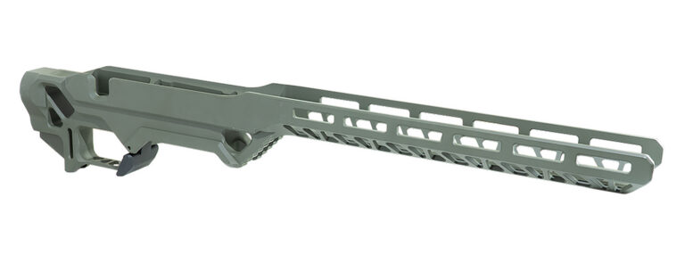 Timber Creek Outdoors ERCR7SAOD Enforcer Rifle Chassis OD Green Aluminum SA Rem700 Action Right Timber Creek Outdoors ERCR7SAOD Enforcer Rifle Chassis OD Green Aluminum SA Rem700 Action Right