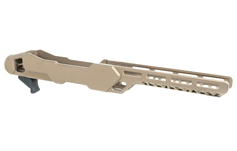 Timber Creek Outdoors ERC1022BB Enforcer Rifle Chassis Burnt Bronze Aluminum Fits Ruger 10/22 Compatible w/ MSR Buffer Tubes Timber Creek Outdoors ERC1022BB Enforcer Rifle Chassis Burnt Bronze Aluminum Fits Ruger 10/22 Compatible w/ MSR Buffer Tubes