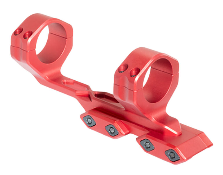 Timber Creek Outdoors E1CSM34R Enforcer Cantilever Scope Mount Red Aluminum 34mm Tube Timber Creek Outdoors E1CSM34R Enforcer Cantilever Scope Mount Red Aluminum 34mm Tube
