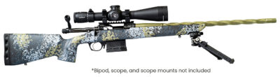 Horizon Firearms RF008S222416C13 Venatic 2023 22 Creedmoor 24″ Spiral Fluted Threaded Barrel, Drilled & Tapped Receiver, Iota EKO X Carbon Fiber Stock