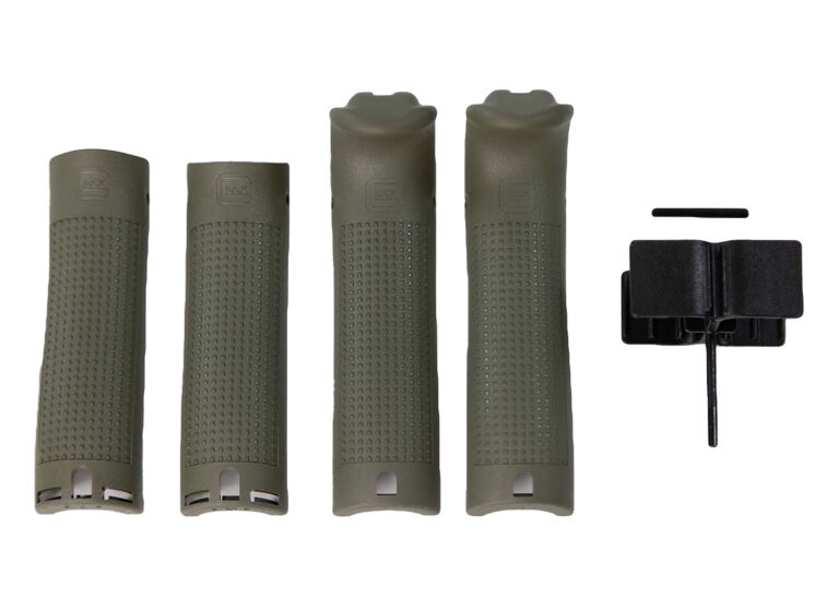 Glock 39841 Backstrap/Beavertail Set Battlefield Green Polymer Glock 39841 Backstrap/Beavertail Set Battlefield Green Polymer