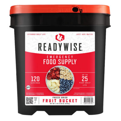 120 Serving Freeze Dried Fruit Bucket