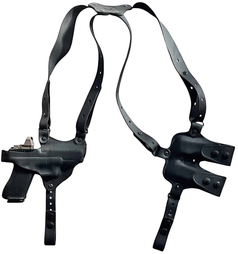 1791 Gunleather NSS2.4SBLHR Optic Ready Shoulder Horizontal Black Fits Sig P320 Right Hand 1791 Gunleather NSS2.4SBLHR Optic Ready Shoulder Horizontal Black Fits Sig P320 Right Hand