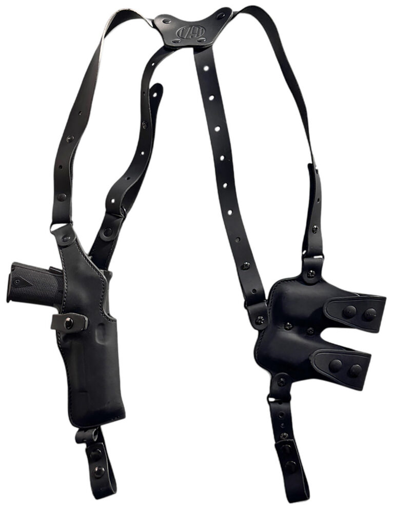 1791 Gunleather NSS1SBLVR Optic Ready Shoulder Vertical Black Fits 1911 Right Hand 1791 Gunleather NSS1SBLVR Optic Ready Shoulder Vertical Black Fits 1911 Right Hand