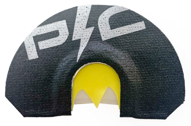 Power Calls 24235 Mini Yelper Diaphragm Call Turkey Sounds Black/Yellow