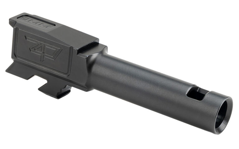 Zaffiri Precision ZP.43BCPBN Glock  Ported Black Nitride Stainless Steel, Fits Glock 43/43X