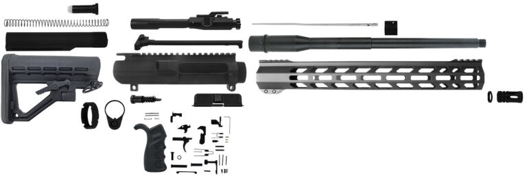 TacFire SSRK308LPK16N Rifle Kit  308 Win Black