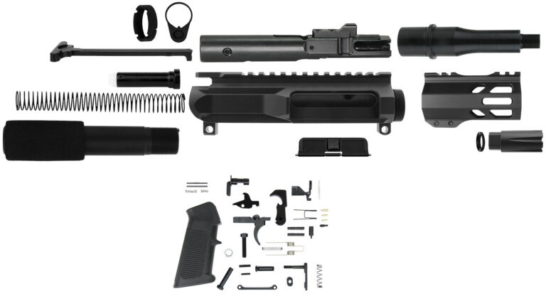 TacFire SSPK45ACPLPK4 Pistol Kit  45 ACP Black Steel