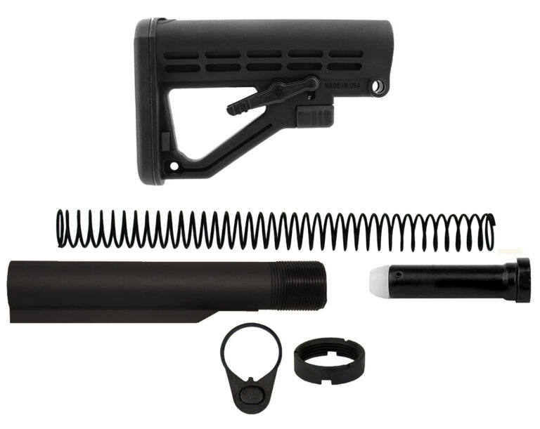 TacFire MAR050B Mil-Spec Buffer Tube Black Matte AR-15 TacFire MAR050B Mil-Spec Buffer Tube Black Matte AR-15