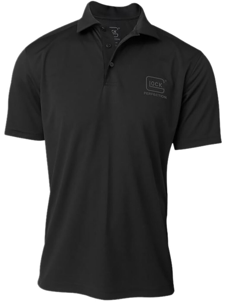 Glock AP96211 Glock Perfection Polo Black Polyester Mesh Short Sleeve Small Glock AP96211 Glock Perfection Polo Black Polyester Mesh Short Sleeve Small
