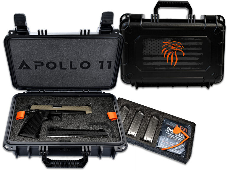 Live Free Armory LFAPF712086 Apollo 11 9mm 17+1 4.15″ 416 Stainless Steel Slide Elite Flat Dark Earth Cerakote Black Polymer Grip Live Free Armory LFAPF712086 Apollo 11 9mm 17+1 4.15″ 416 Stainless Steel Slide Elite Flat Dark Earth Cerakote Black Polymer Grip