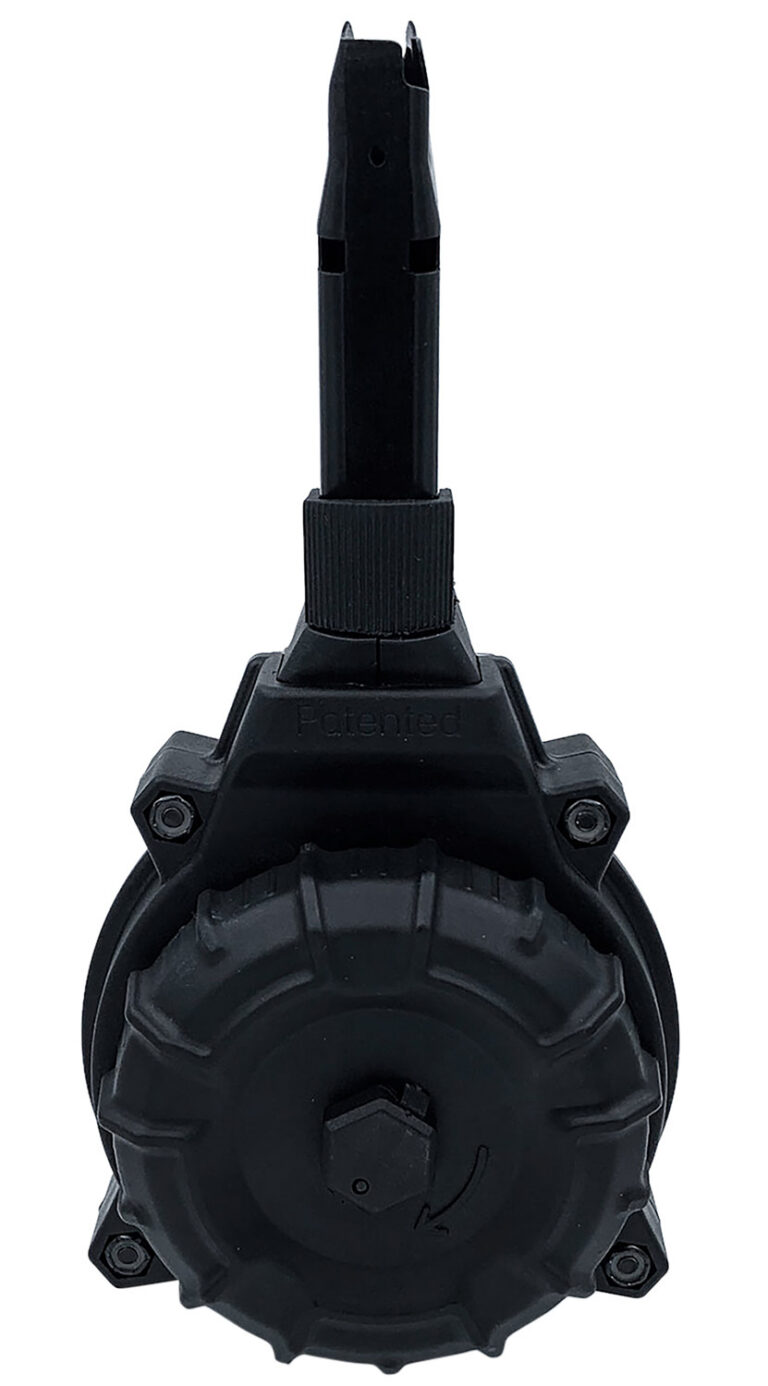 ProMag DRMA110 50rd Drum 9mm Fits Shadow Systems CP920 Black DuPont Zytel Polymer ProMag DRMA110 50rd Drum 9mm Fits Shadow Systems CP920 Black DuPont Zytel Polymer
