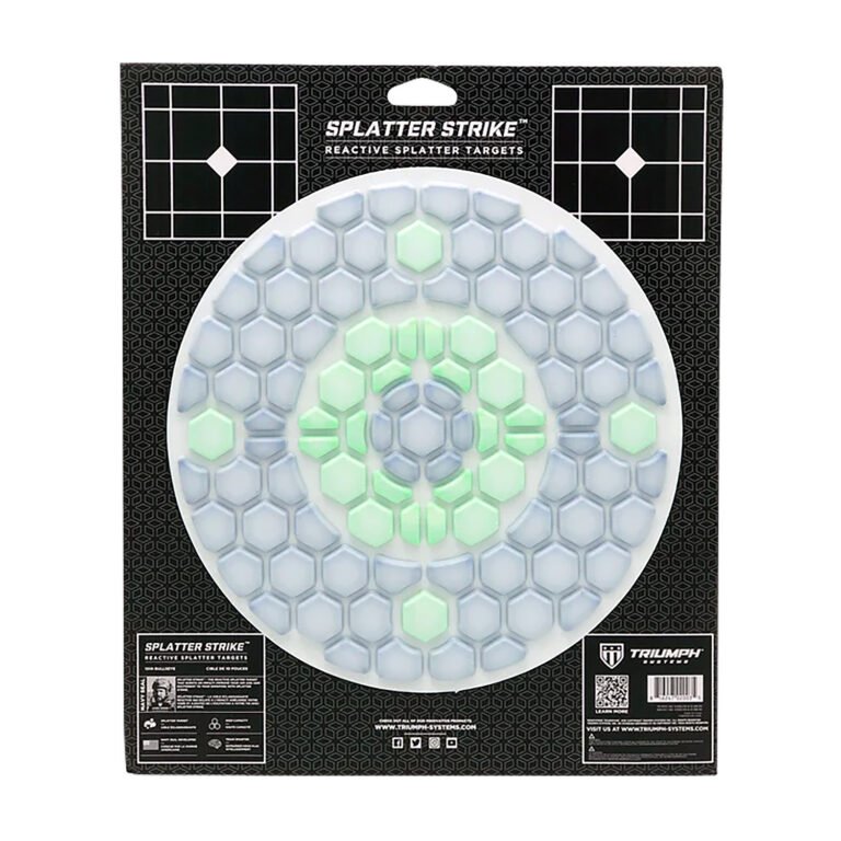 Triumph Systems 031502001 Splatter Strike Reactive Splatter Target Bullseye Hanging Corrugate Triumph Systems 031502001 Splatter Strike Reactive Splatter Target Bullseye Hanging Corrugate